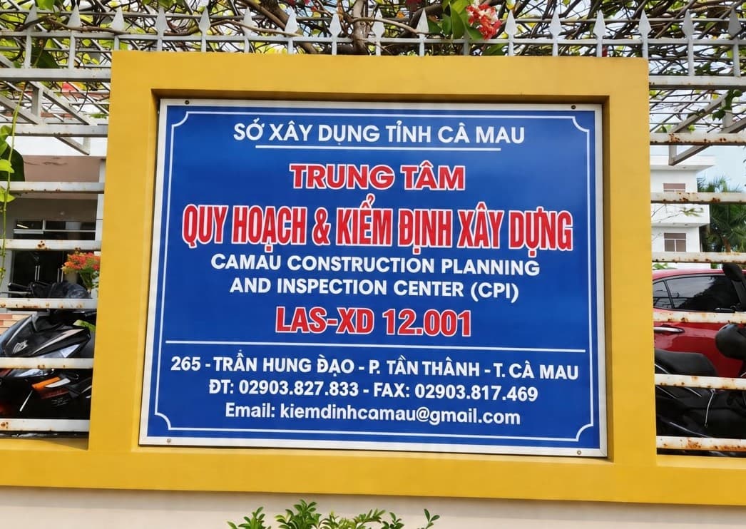 Biên hiêu Trung tâm Quy hoach và Kiêm dinh xây dung