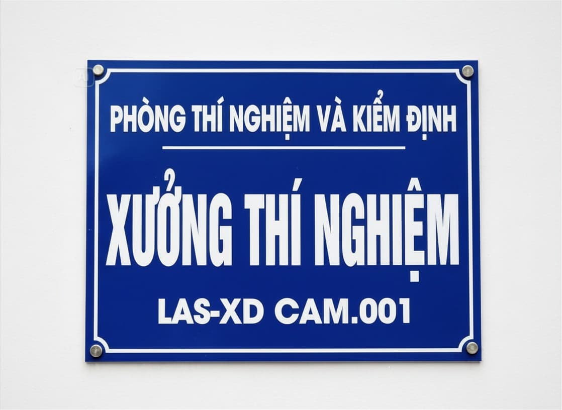 Phòng thí nghiệm Trung tâm Quy hoạch và Kiểm định xây dựng